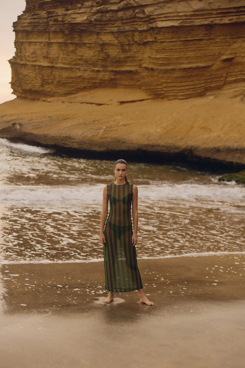 Olive Coast Violet Top