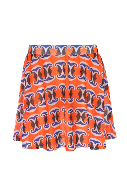 Indigo Waves Lulu Skirt