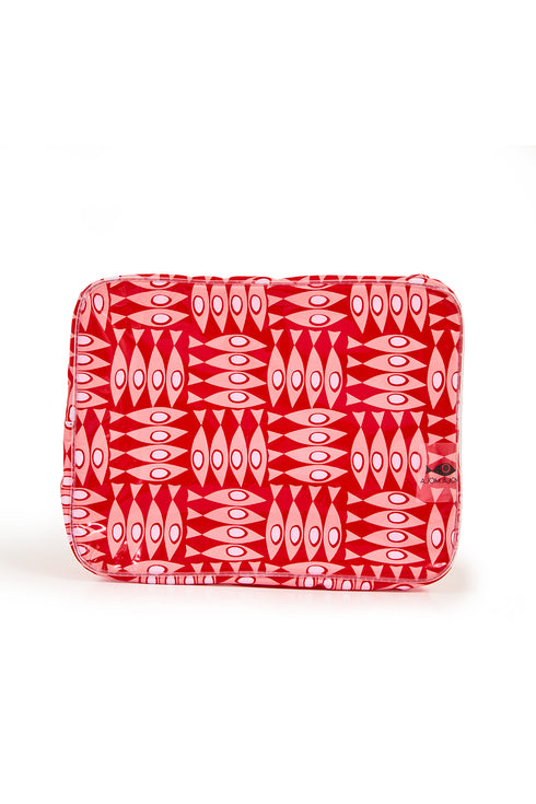 Red Fish Medium Cosmetic Bag