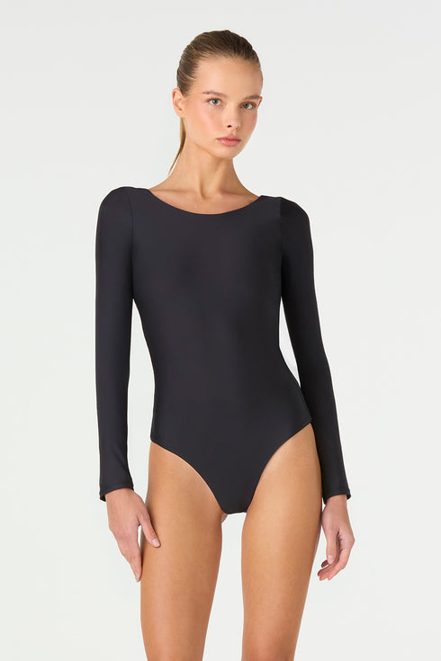 Lime Eclipse Surf One Piece