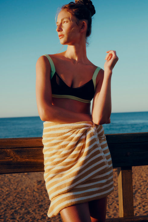 Lime Eclipse Taylor Top