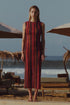 Retro Cherry Maya Long Dress