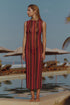 Retro Cherry Maya Long Dress